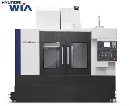 Hyundai Wia CNC-fräs i mätrummets närhet